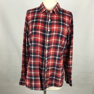 J Crew | Red White and Blue Buttondown Shirt